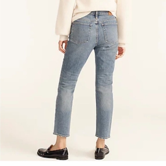 J. Crew Slim boyfriend jean in Tinted Indigo wash - Picture 3 of 12